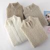 Heavy Twisted Flower Stand-alone Wool Cardigan for Women In Autumn and Winter Loose and Versatile Cashmere Knitted Top Fashionable Thermal Jacket
