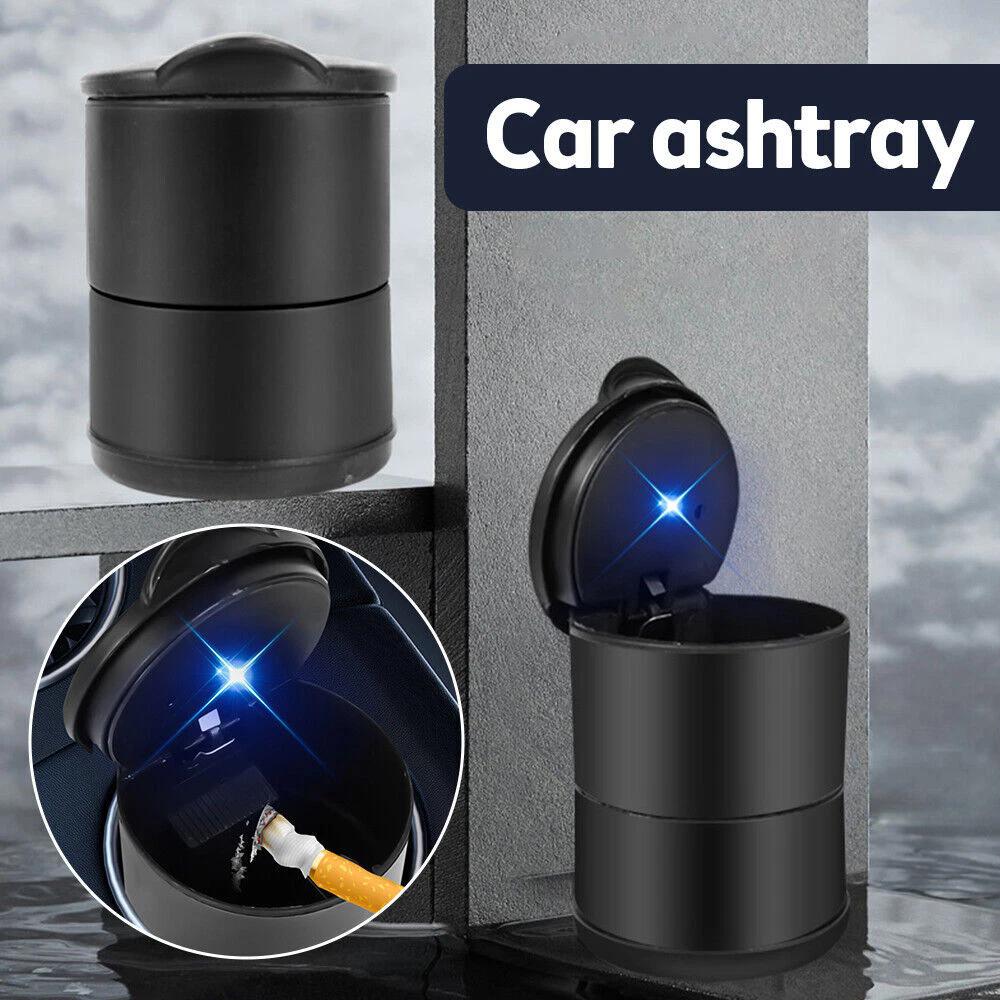 Universal Car LED Ashtray Garbage Cup Container Cigar Ashtray Holder Auto Interior Others Accessories Car LED Ashtray Parts