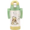 Skater Duas Mãos com Canudo Garrafa de Água de Aço Inoxidável Caneca de Bebê Disney Winnie the Pooh Picnic 350ml Meninas STWM3N-A