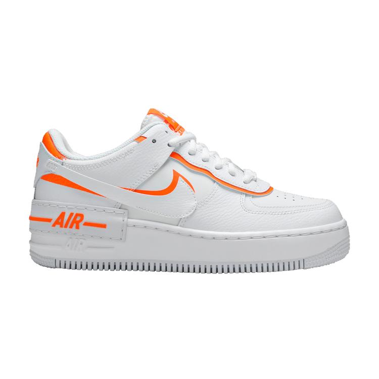nike air force orange white