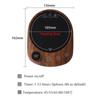 Electric Beverage Heating Plate 200W Smart Milk Tea Coffee Cup Mug Warmer For Desk 5 Temperatures With Timer Automatic Shut Off
