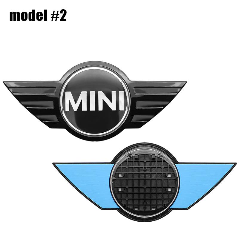 

27.5cm 3D ABS Car Styling Rear Trunk Badge Emblem Sticker For Mini Cooper S R60 R61 Countryman Decoration Modification Accessory