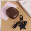 Ornament Glitter Stars Pendant Pink and Black Y2K Jewelry Keychain Cartoon  Keychain  Women Men