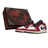 Air Jordan 1 LOW Three Times Laboratory, Horse Year, Red Stallion, Box Abrasion Resistant Abrasion Resistant 553558-081(Team210-S-BOX)