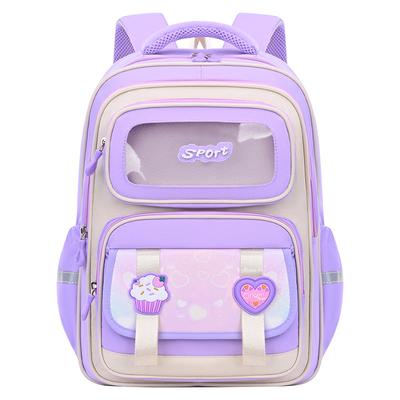 Large-capacity Schoolbag for Primary School Students, Girls, Spine Support and Burden Reduction, Children's Backpack