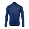 Men Women Quick Dry Cycling Jersey Long Sleeve Mountain Bike Top Breathable Half Zip Sportswear