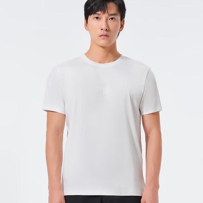 Pelliot Men s Skin-Friendly Round Neck Short Sleeve Sports T-Shirt L