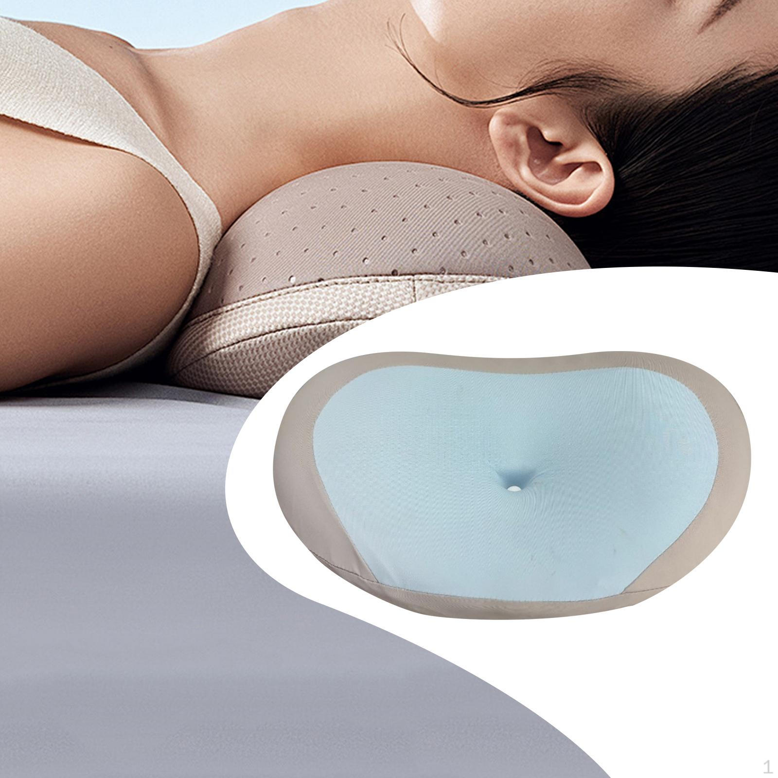 

Подушка для шеи с шейным отделом позвоночника Эргономичная из пены с памятью и подушка для головы для женщины и мужчины синий