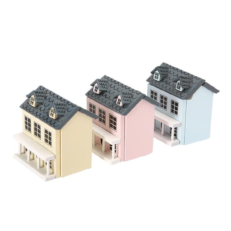 Mini Furniture Realistic Villa House Girls 1/12 for Doll Accs Adult Hobby Collec