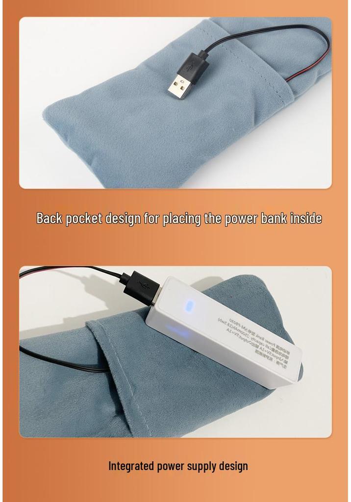 Unisex USB-Charged Heated Winter Scarf
