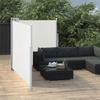 VidaXL Retractable Side Awning Cream 100 X 600 Cm