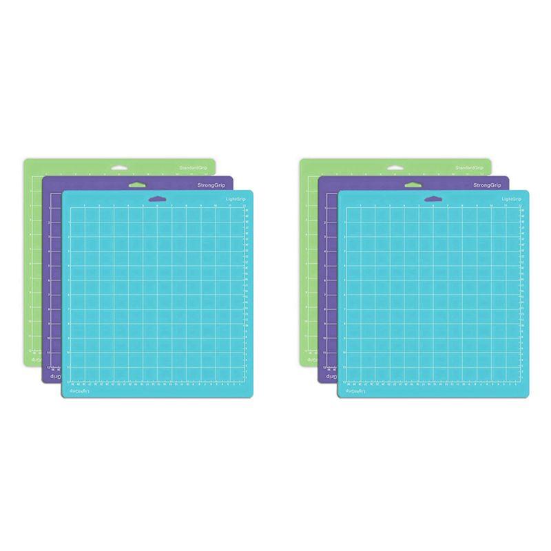 

A60z6pcs Variety Cutting Mats For Explore Air 2/Air/One/Maker 12X12inch Sticky Cutting Mats Replacement Accessoriesmay