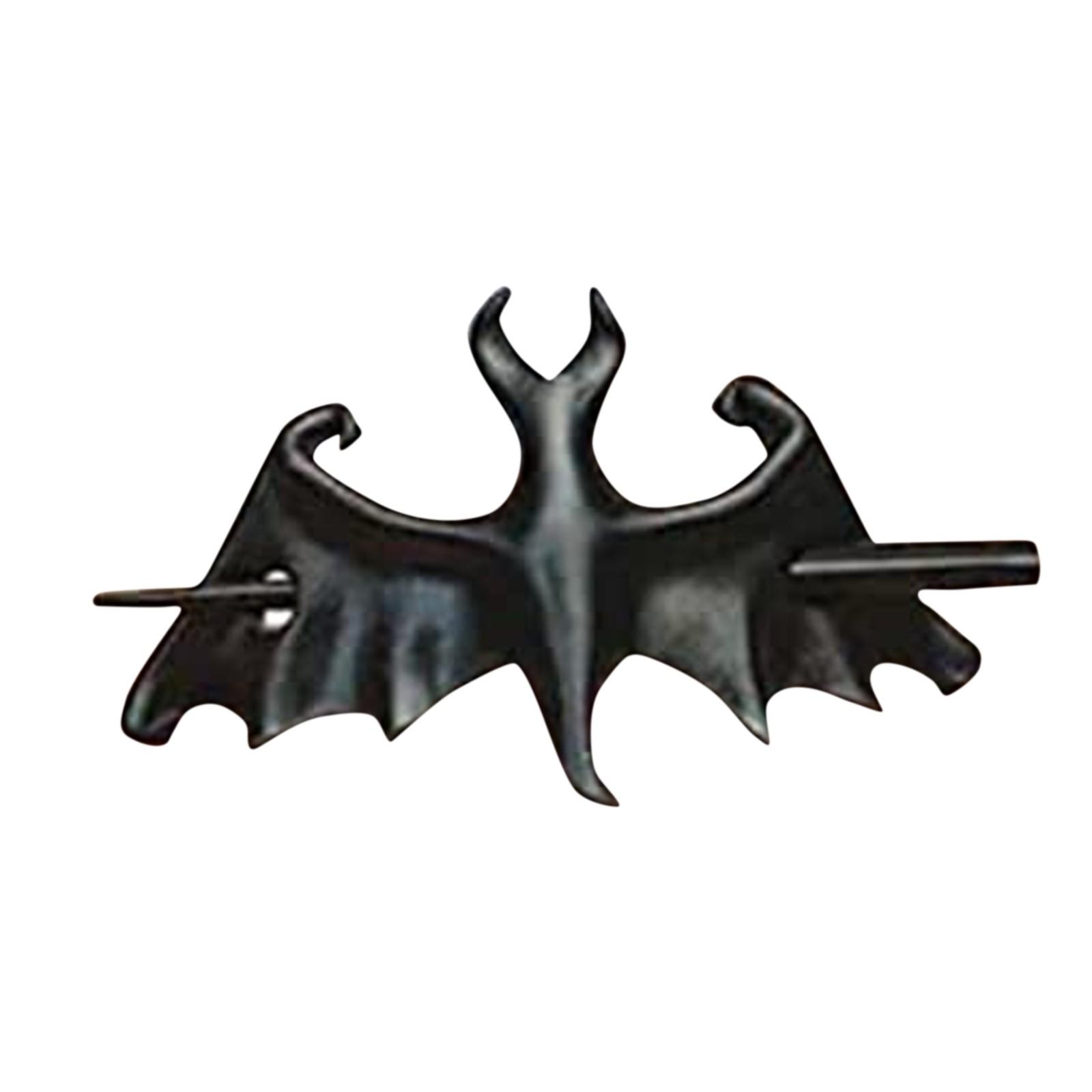 

Черная шпилька для волос Шпилька для Хэллоуина Пластиковая шпилька для волос Готическая шпилька для волос One Size чёрный