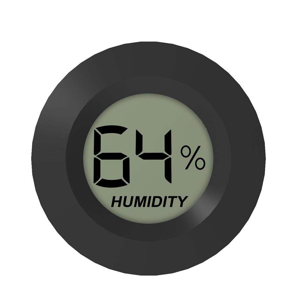 

Digital Round Recessed Hygrometer for Reptile Pet Box & Cigar Humidor белый