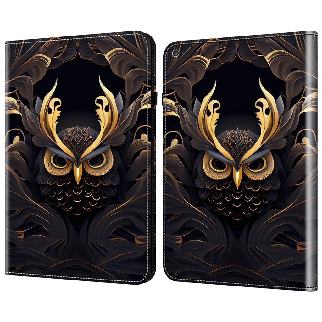 For iPad Air (2013)/Air 2/iPad 9.7-inch (2017)/(2018) Case PU Leather Tablet Cover Pattern Viewing Stand