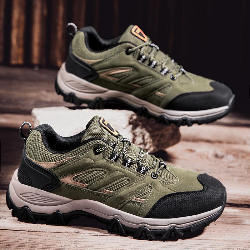 Large Size 45 Hiking Shoes Men's Breathable Outdoor Lightweight Non Slip Casual Sports Travel