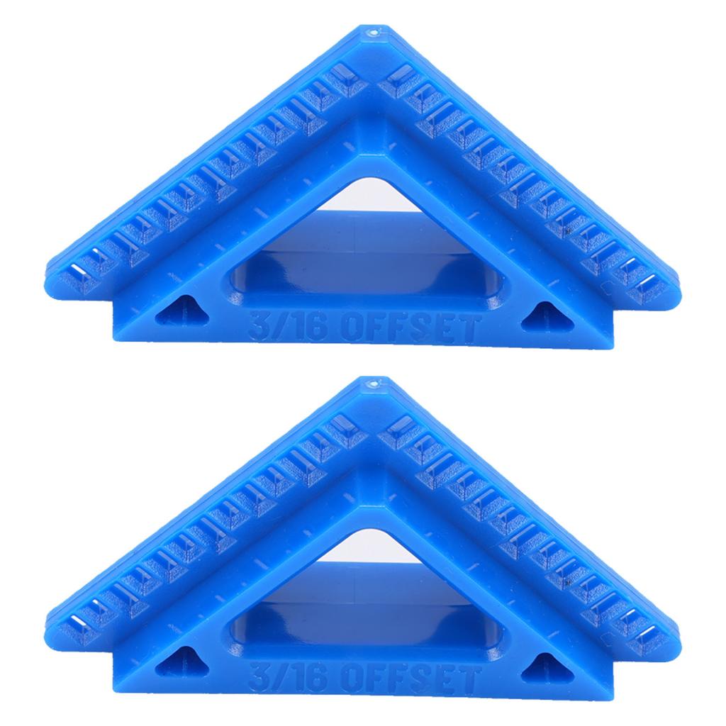 2 STÜCK Tür- und Fensterverkleidungs-Reveal-Werkzeuge Kunststoff-Zierleisten-Reveal-Werkzeug für Holzbearbeitung 14 316 Offset