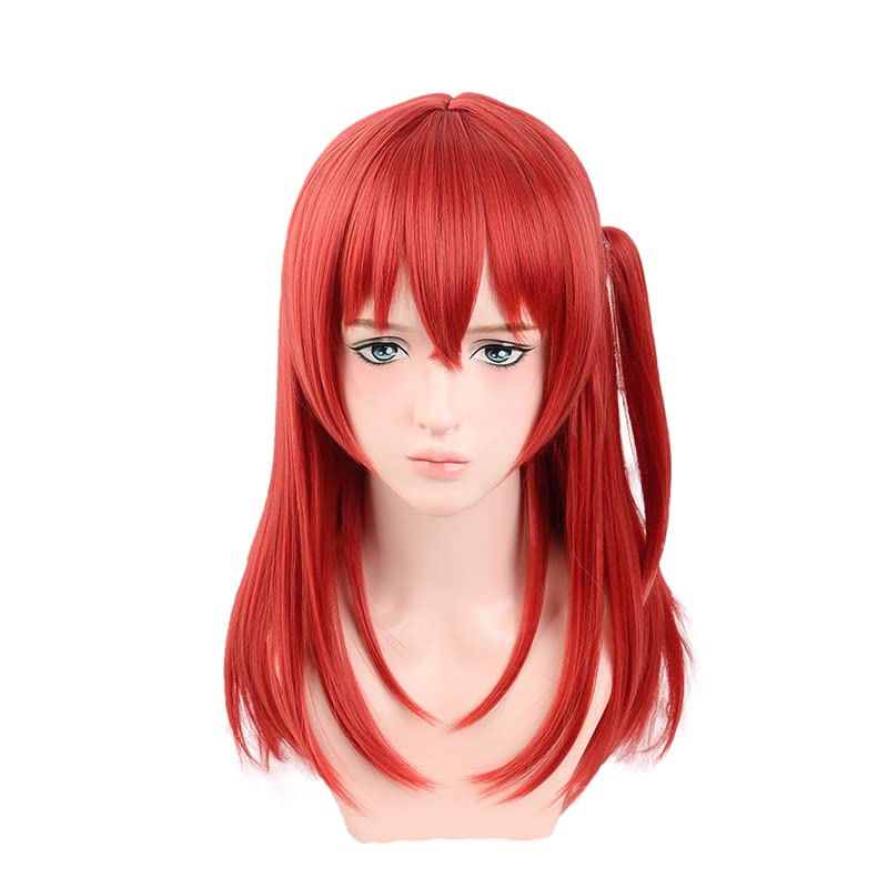 SUNXXCOS Botchi the Cosplay Wig with Costume Accessory for Cosplay Prop Rock! Heat-Resistant Net, Women, (Ikuyo Kita)