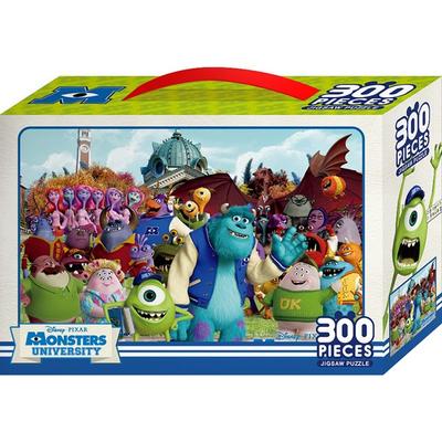 Quebra-cabeça grande Monster University D-K300-004, 300 peças, cores misturadas, quebra-cabeça, jogos infantis, brinquedos educativos