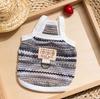 Spring and Summer Mesh and Breathable Outdoor Pet Clothes for Small Dogs, Pet Cats Clothes