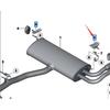 BMW X3 F25 Muffler Bracket 18207619913