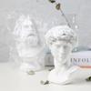 Ancient Greek Goddess Athena Sun God Apollo Mini Plaster Resin Statue Nordic Home Decoration David Head Figurine Art Ornaments