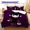 Hotel Transylvania Mavis Dracula Pattern Bedding,Quilt Set Quilt Cover Pillowcase Home Birthday Gift (1 * duvet cover + 2 * pillowcase, without core)