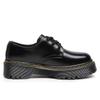 Thick-soled Hole Martin Shoes Women's Low-top Leather Round Head Casual Student Muffin Bottom Short Boots Women