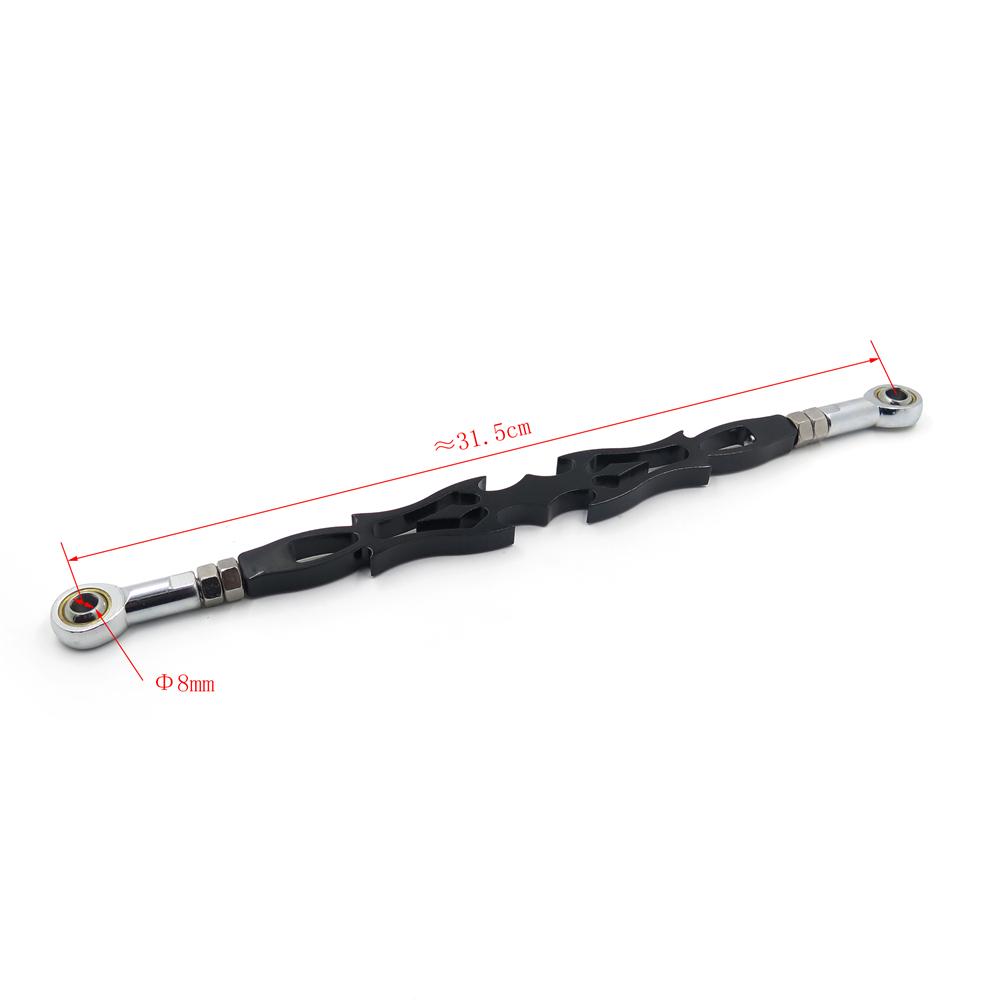 Spear Shift Linkage For 1980-2022 Harley FLHR FLT FLHT Dressers Motorcycle Parts Black/Chrome