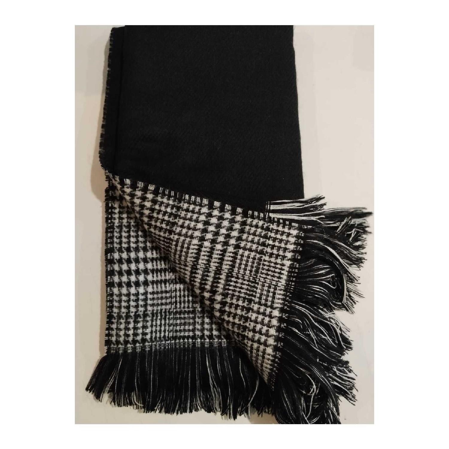 

Double Sided Plaid Wool Shoulder Shawl - 70x190cm - Winter Shawls 70 x 190 горчичный