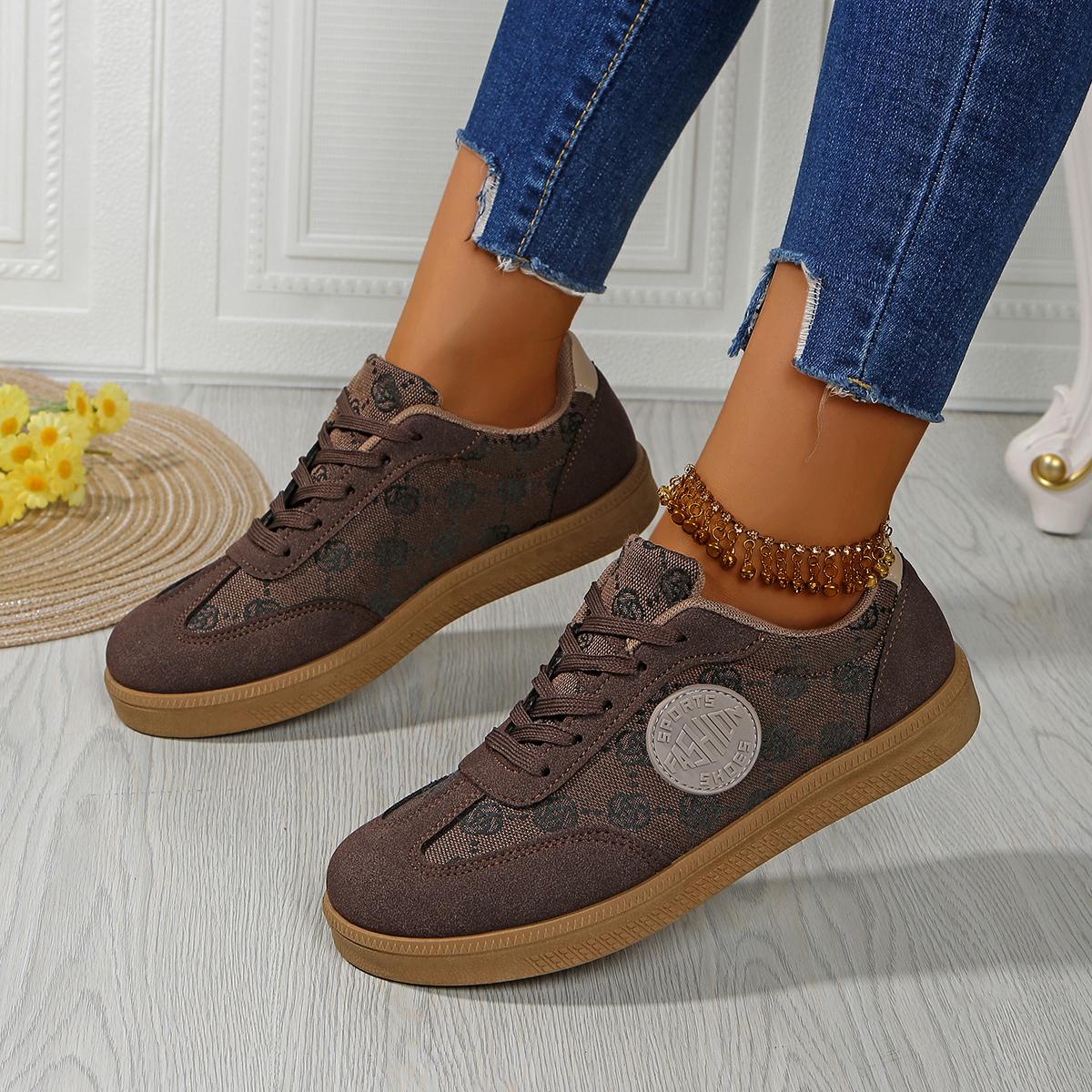 

Мода 2025 Женские кроссовки на платформе Повседневные слипоны Женские Легкие дышащие кроссовки для ходьбы Комфортные Нескользящие спортивные туфли 36 коричневый