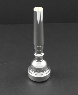 Back Trumpet Mouthpiece 10 1/2D Silver Plated Finish