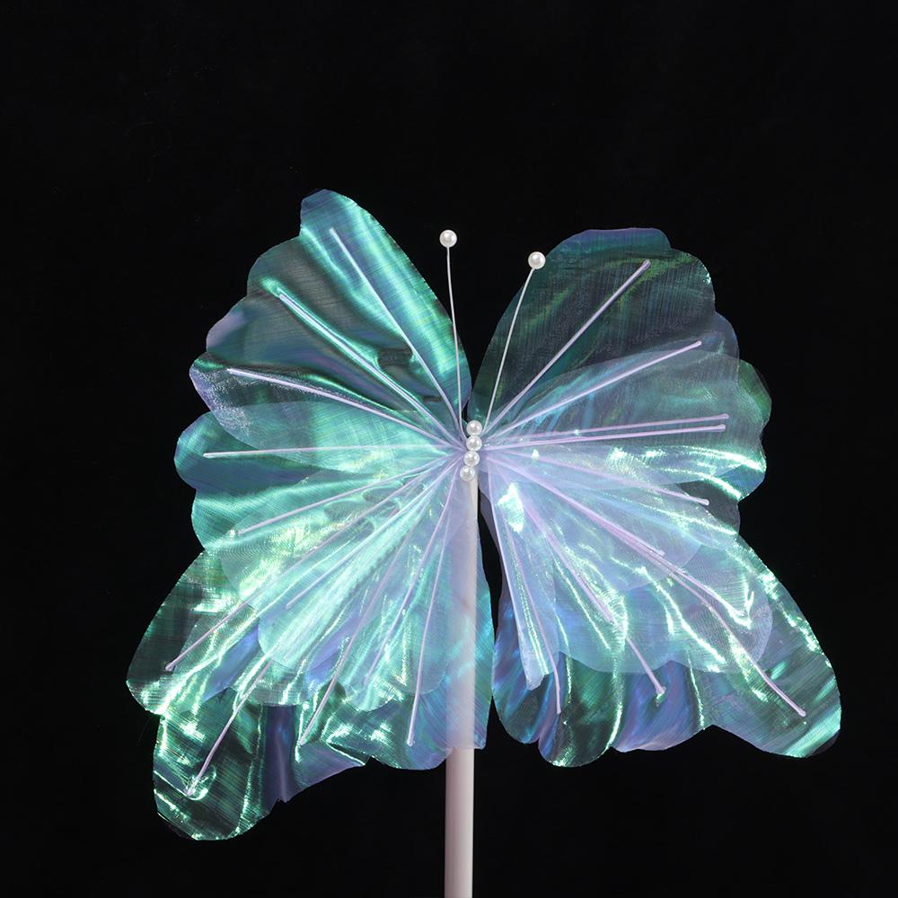 Mariposa Grande de Colores Accesorios de Fotografía de Seda Flores de Mariposa Artificiales Nuevas Fondo de Boda