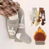 2025 Winter Cartoon Animal Thigh-High Terry Cloth Socks for Baby Girls