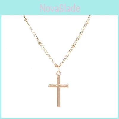 Fashionable Alloy Cross Pendant Necklace For Women Geometric Design Wholesale And Retail