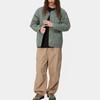 Carhartt WIP SS24 Skyton Liner Square Tag Snap Closure Round Neck Long Sleeve Jacket Men Jackets Green I032990-1YF-XX