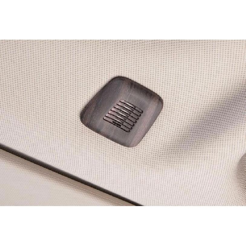 For BMW X3 G01 X4 G02 2018- Wood Grain Headliner Microphone Cover Decoration