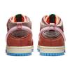 Social Status x Nike Dunk Mid Chocolate Milk Unisex Sneakers Brown Canvas Mid-Soft-Pink DJ1173-700