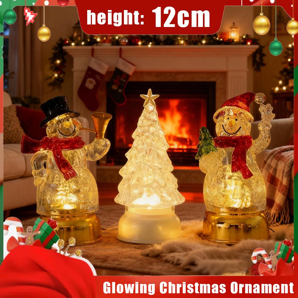 New Style Light-Up Snowman Christmas Tree Merry Christmas Home Decor Holiday Cross-Season Gift New Year & Christmas Present