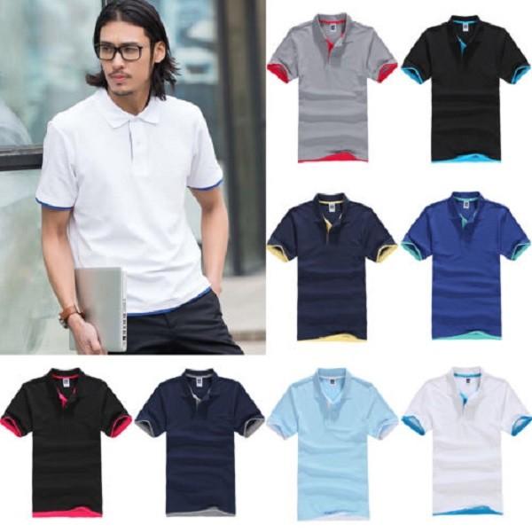 Casual Cotton Short Sleeve T Shirt For Men With V Neck And Slim Fit For Summer Wear