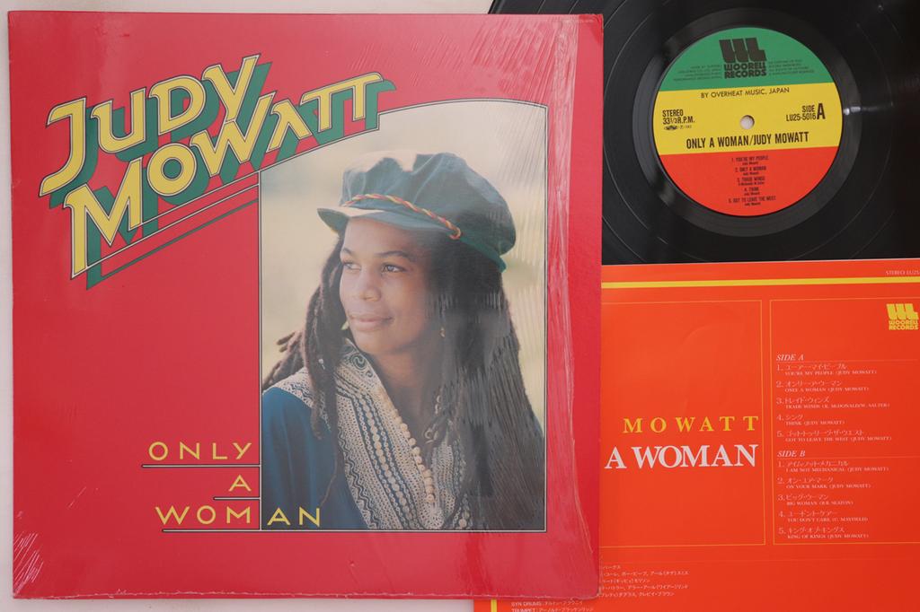 LP Record JUDY MOWATT - Only A Woman LU255016 WOORELL 1983 Japan Reggae, Ska & Dub Used