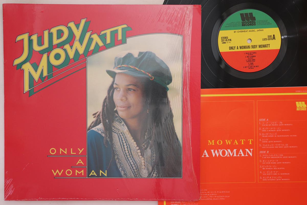 

LP Record JUDY MOWATT - Only A Woman LU255016 WOORELL 1983 Japan Reggae, Ska & Dub Used