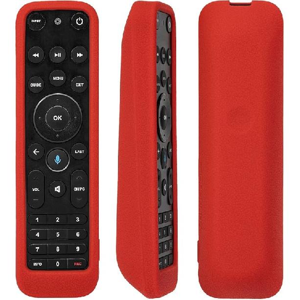 Luminous Blue Remote Case for Verizon FiOS TV One Voice Remote Control 2019 - MG3-R32140B VRC4100 BLE Remote Shockproof, Washable, Skin-Friendly, красный