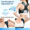 New Hot Posture Corrector Adjustable Back Support Belt Spine Back Shoulder Brace Support Belts