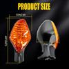 2X Front/Rear Turn Signal Lights For Honda NC700S NC700X DCT 2012-2017 Amber
