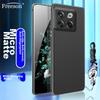 Phone Case for OnePlus Ace Pro, Slim Full Protection Shockproof TPU Soft Case with Matte Finish (Includes Two-In Ring Holder And Lanyard), Black