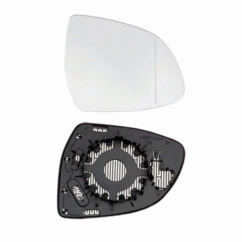 Compatible with 18-23 BMW X3 G08, X4, X5 G05, X6, X7: Rearview Mirror Lens, Cover, and Frame.