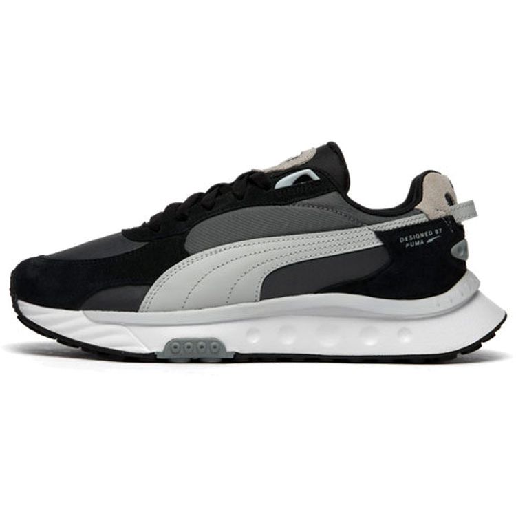 Puma Wild Rider Rollin Unisex Black Castlerock 381517-02 EU 35.5