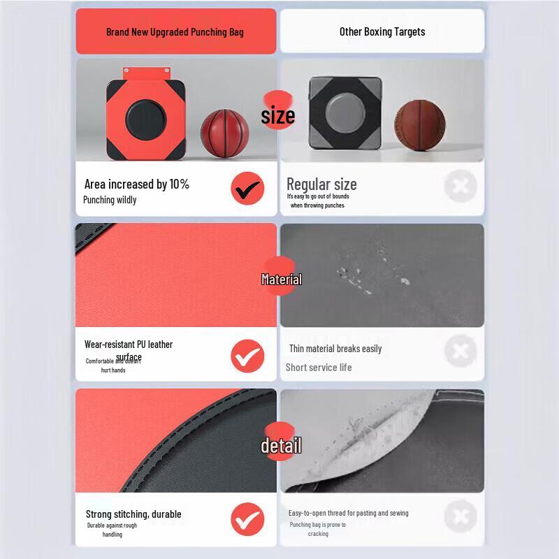 Zhan Yu Wall-Mounted Home Boxing Training Targets