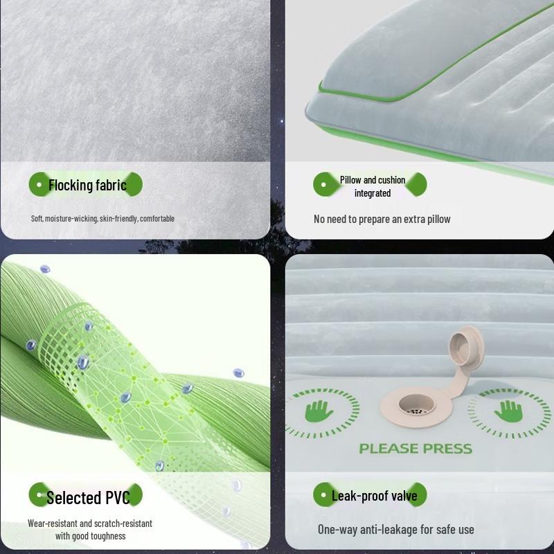 Tragbare aufblasbare Camping-Luftmatratze